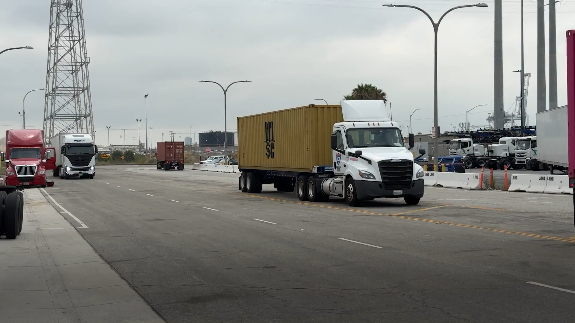 Poster for EV incentives for California medium and heavy-duty trucks