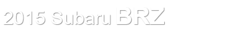 2015 Subaru BRZ